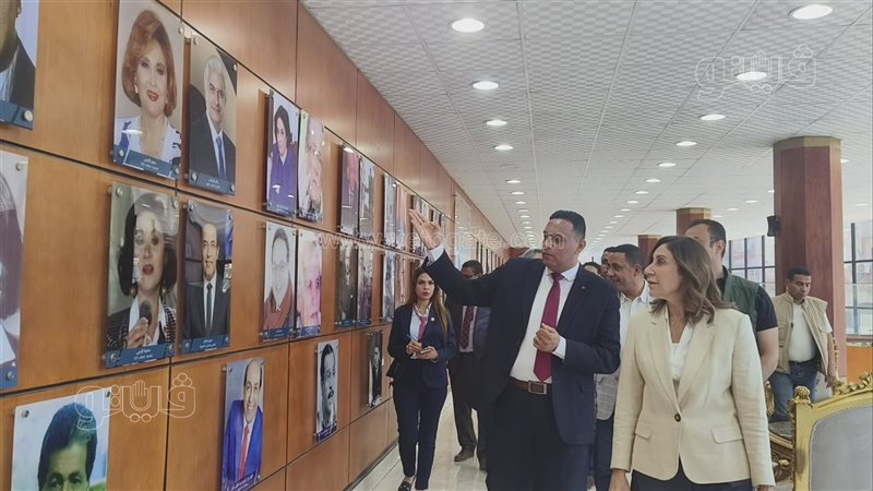 محافظ الدقهلية ووزيرة