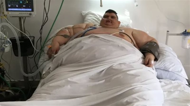 أسمن رجل في العالم،