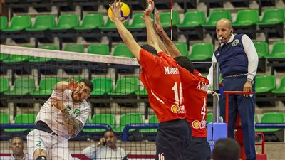 الكرة الطائرة، الأهلي يتأهل لمواجهة مولودية بوسالم في نهائي البطولة الأفريقية