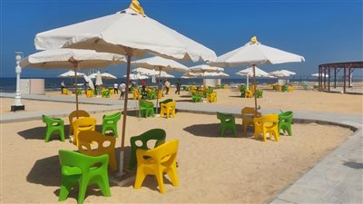 مركز معلومات مجلس الوزراء ينشر مقطع فيديو يظهر مميزات شاطئ قادرون لذوي الهمم 