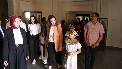 نائب محافظ الجيزة تشهد فعاليات الاحتفال بالذكري 18 لافتتاح متحف إيمحتب بسقارة