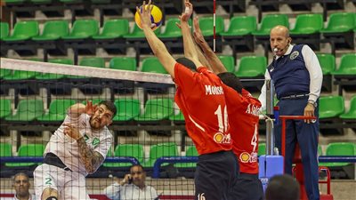 الكرة الطائرة، الأهلي يواجه بطل تونس في نهائي البطولة الأفريقية