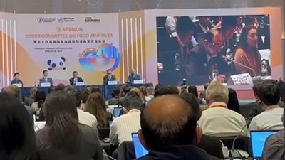 القومية لسلامة الغذاء تشارك في افتتاح الدورة الـ 54 للجنة الدستور الغذائي بالصين 