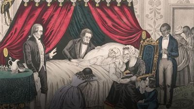  دم الخروف، خطة إعادة أول رئيس أمريكي من الموت للحياة