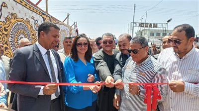 نائب محافظ البحيرة تفتتح محطة المروة لتسمين البداري بطاقة 24 ألف دجاجة