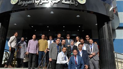 محافظ أسيوط يفتتح مركز معلومات شبكات المرافق (صور)