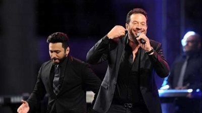 بسبب نجله، رسالة من ماجد المصري لـ تامر حسني وكيف رد الأخير؟