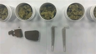 جمارك مطار الغردقة الدولي تضبط محاولة تهريب كمية من مخدرى الحشيش والماريجوانا 