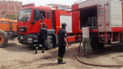 إخماد حريق نشب داخل عقار في مدينة نصر