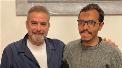 شربنا قهوة مع بعض، تعليق أحمد عبد العزيز بعد استقباله صاحب واقعة عزاء شيرين سيف النصر