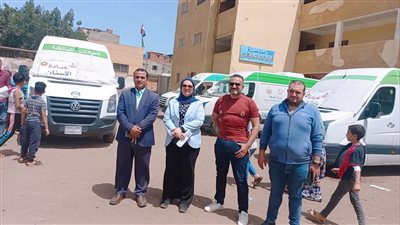 الكشف على 1335 مريضا في قافلة علاجية بقرية أبو نور الدين بالدقهلية 