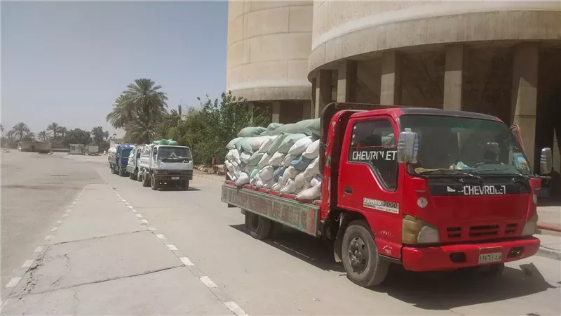 صوامع سوهاج تستقبل