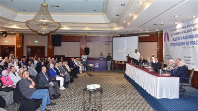 محافظ الإسكندرية يفتتح فعاليات المؤتمر الدولي الـ 59 للحساسية والمناعة