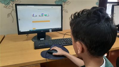 بدء اختبارات كورس الذكاء الاصطناعي للأطفال بمكتبة دمنهور (صور)
