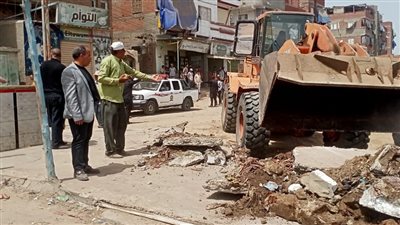 إزالة 163 حالة تعدٍ على أملاك الدولة بالدقهلية 