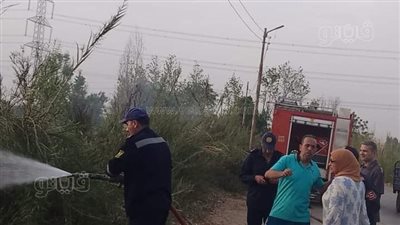 إخماد حريق ضخم بـ