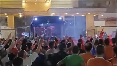 استقبال حافل من الدقهلاوية لفريق نادي المنصورة بعد الصعود لدوري المحترفين (صور)