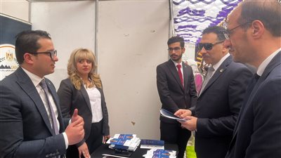 التنظيم والإدارة يشارك في ملتقى توظيف طلاب اقتصاد وعلوم سياسية القاهرة