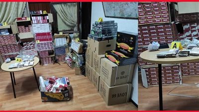 القبض على تاجر احتكر 1320 علبة سجائر في الأقصر