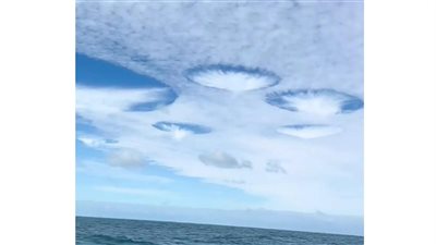  ليست صحونا طائرة، قصة صور التقطتها ناسا لـ ثقوب السحاب