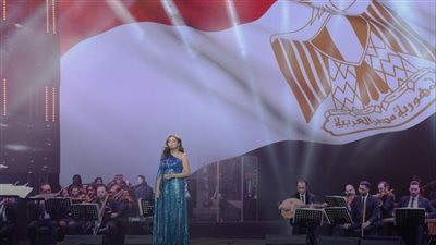 أنغام تتألق في احتفالية عيد تحرير سيناء بالعاصمة الإدارية الجديدة (صور)