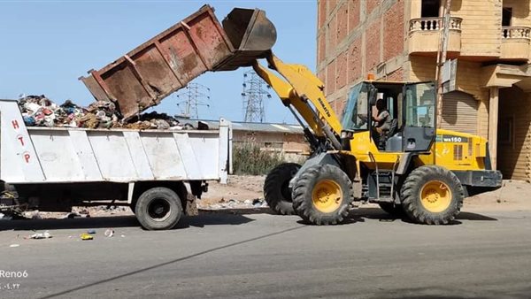 القضاء على تراكمات القمامة ورفع كفاءة مستوى التجميل والإنارة بكفر الشيخ