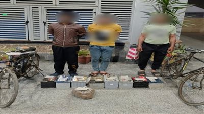 الأمن العام يضبط 9 أشخاص لارتكاب جرائم سرقات متنوعة فى 4 محافظات 