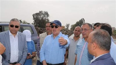 استجابة لشكوى المواطنين من نقص المياه، نائب محافظ الغربية يستقبل وزير الرى (صور)