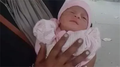 قرارات النيابة لكشف غموض العثور على رضيعة ملقاة في الشارع بالهرم 