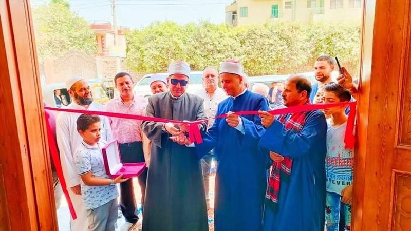 افتتاح مسجد جديد