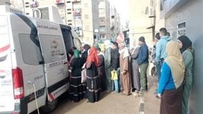 الأحوال المدنية تنظم قوافل متنقلة لاستخراج بطاقات الرقم القومى والشهادات (صور)