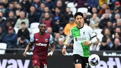 الدقيقة 77، وست هام يدرك التعادل أمام ليفربول ومشاركة محمد صلاح