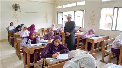 هدوء في أول أيام امتحانات النقل الثانوي بالمعاهد الأزهرية (صور)