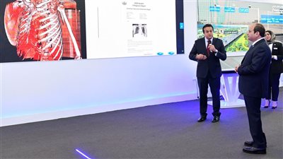  10 صور ترصد افتتاح الرئيس السيسي مركز البيانات والحوسبة السحابية الحكومية