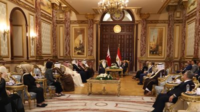 رئيس مجلس النواب البحريني يشيد بدور مصر في دعم القضية الفلسطينية