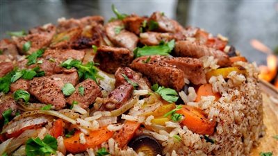 طريقة عمل مقلوبة الشاورما، أكلة مبتكرة ولذيذة 