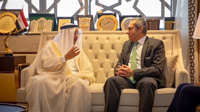 العاصمة الإدارية تستقبل نائب رئيس الوزراء البحريني