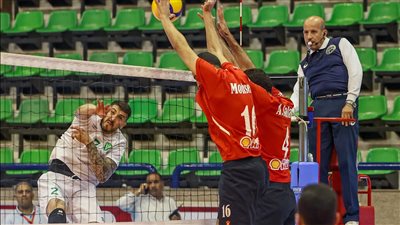 الأهلي يهزم الزمالك ويتوج بطلا لكأس مصر رجال للكرة الطائرة