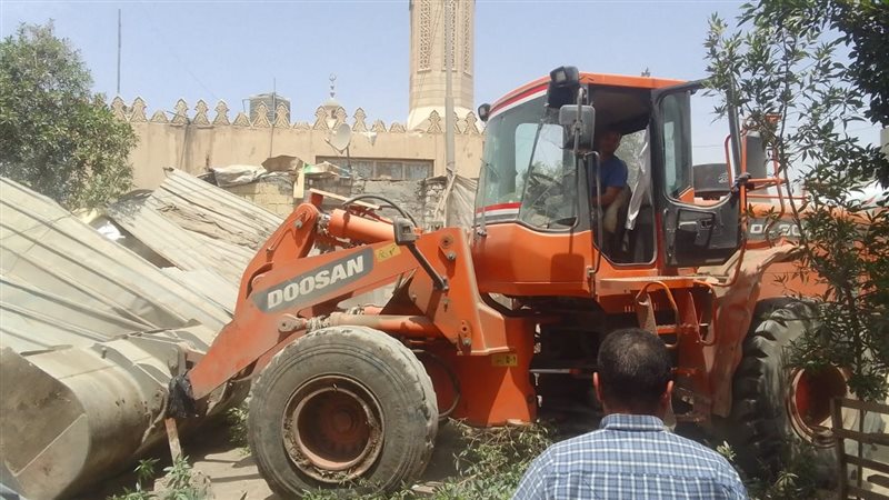 حملة ازالات بالجيزة،