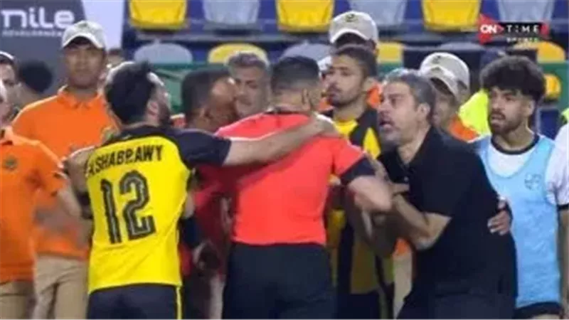 أحداث مباراة المقاولون