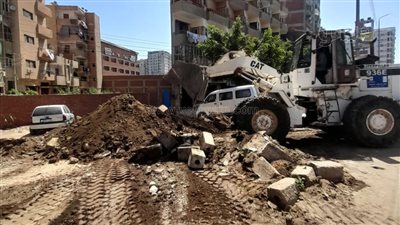 محافظ الغربية يتابع أعمال تطوير طريق طنطا - محلة منوف