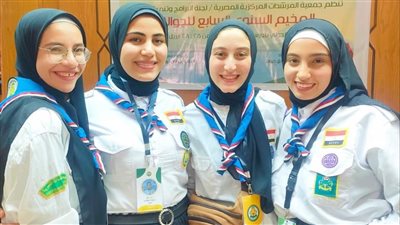 جامعة بنها تحصد المركز الأول في الملتقى السابع للجوالات