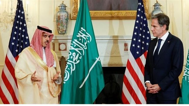 بلينكن وفيصل بن فرحان،
