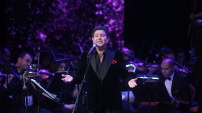 أمير الغناء العربي يتألق في احتفالية الأوبرا بعيد الربيع (صور)