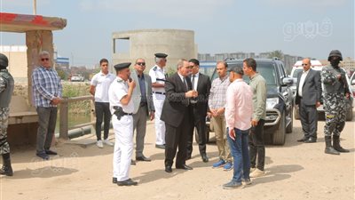 محافظ كفر الشيخ يتفقد توسعة ورفع كفاءة الطريق الدائري 