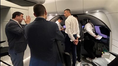 طلاب هندسة الفضاء بجامعة المنصورة الجديدة في زيارة لأكاديمية مصر للطيران 