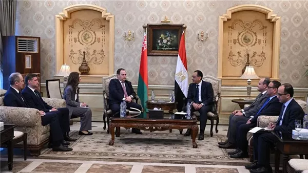 بدء جلسة المباحثات المصرية البيلاروسية برئاسة مدبولي
