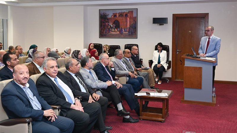 ورشة عمل بوزارة الري،