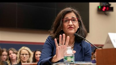  نعمت شفيق تطلب من شرطة نيويورك البقاء داخل جامعة كولومبيا حتى 17 مايو