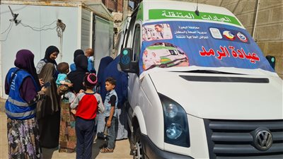الكشف على 1361 مواطنا خلال قافلة طبية مجانية بالبحيرة 
